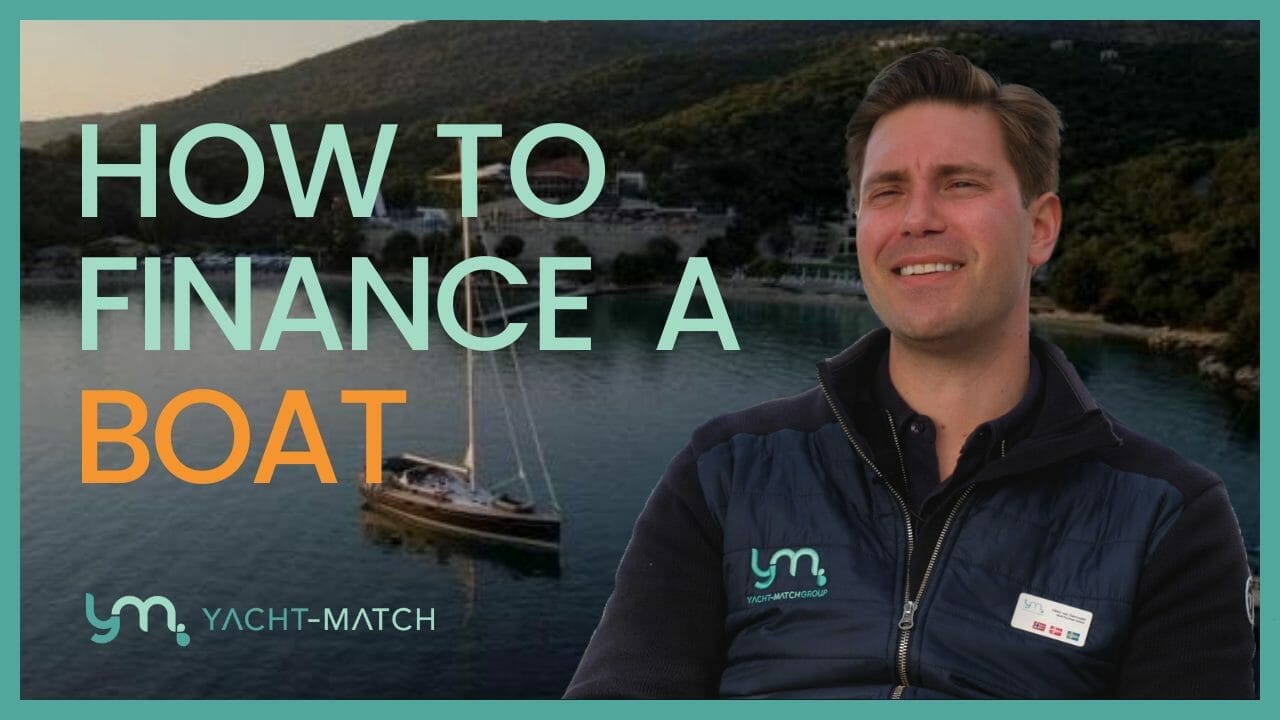 text reading "how to finance a boat" with a boat in the background