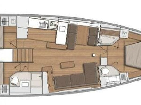 Beneteau-first-53-layout